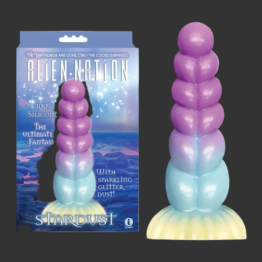 Alien Nation Stardust Glitter Rainbow Dong