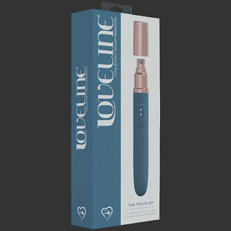 Blue and rose gold Traveler Vib