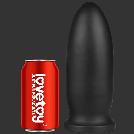 King Sized Anal Bomber - Black 23 cm (9'') Mega Anal Plug