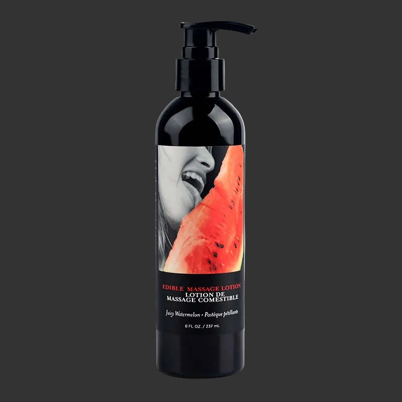 Edible Massage Lotion Watermelon flavoured 237ml
