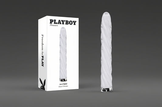 Playboy Pleasure IN A TWIST Glass Vib
