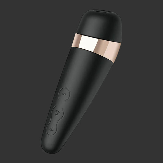 Black and rose gold Satisfyer Pro 3+