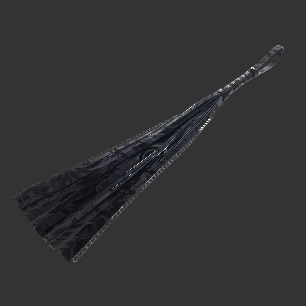 SPORTSHEETS Velvet Noir Chain Flogger