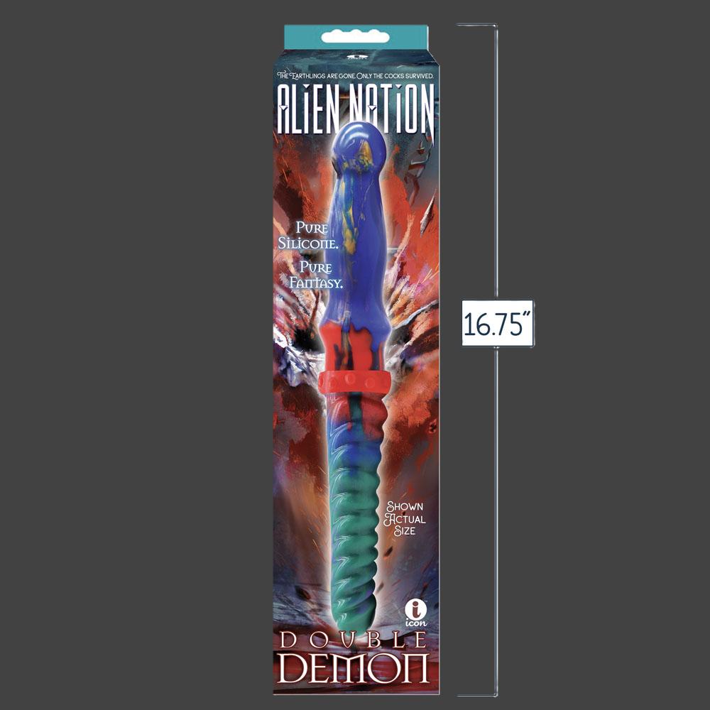 Alien Nation Double Demon Dildo 35cm