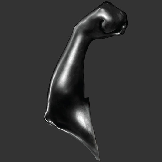  Black 35 cm Fisting Sleeve