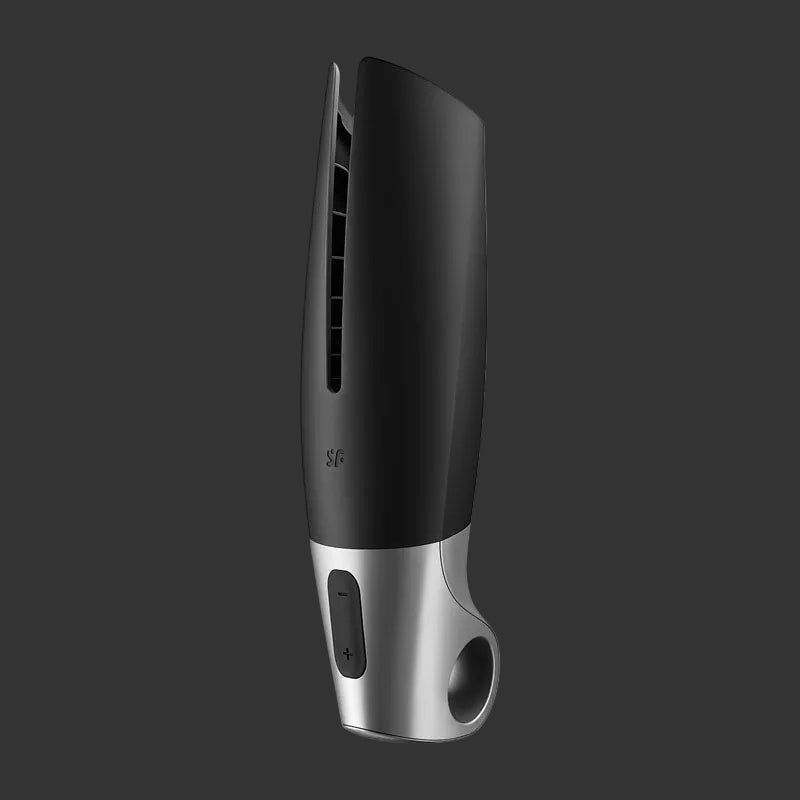Black and silver handheld Vib