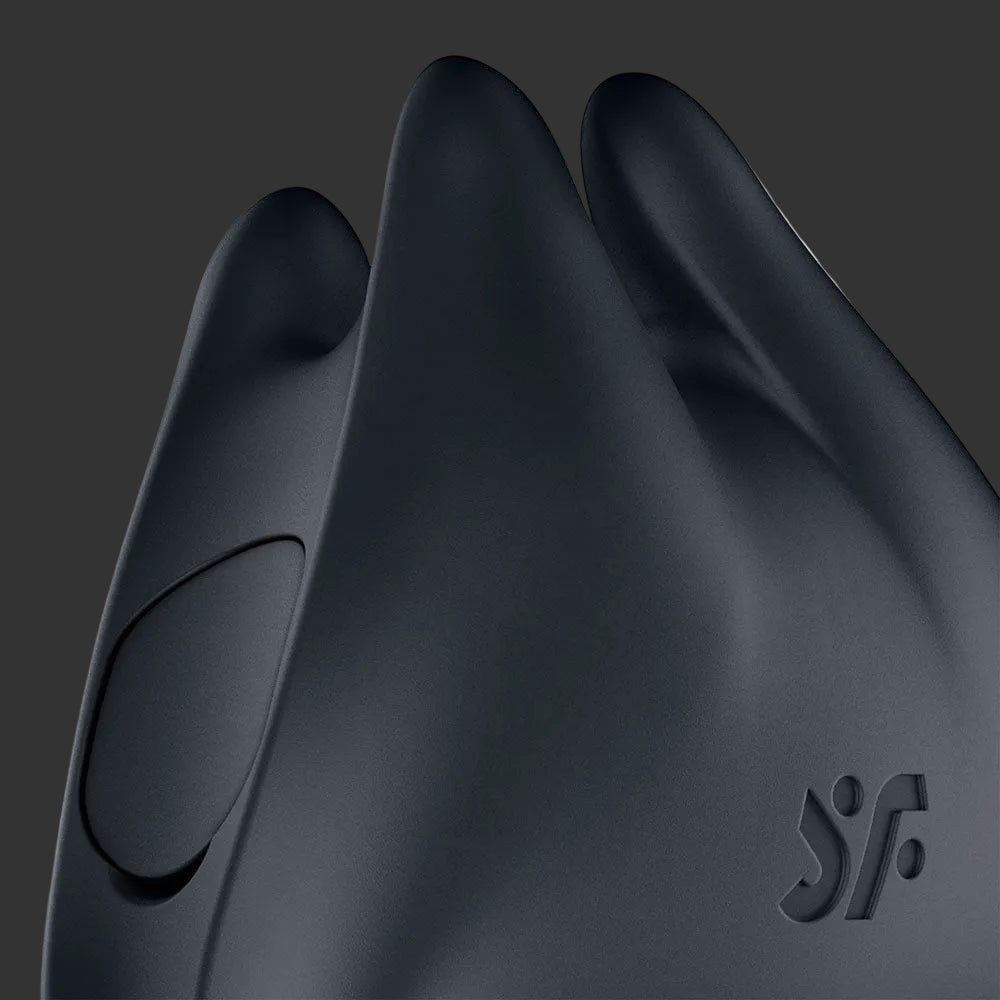 Satisfyer Perfect Pair 1 - Black USB-C Rechargeable Vibrating Couples Ring