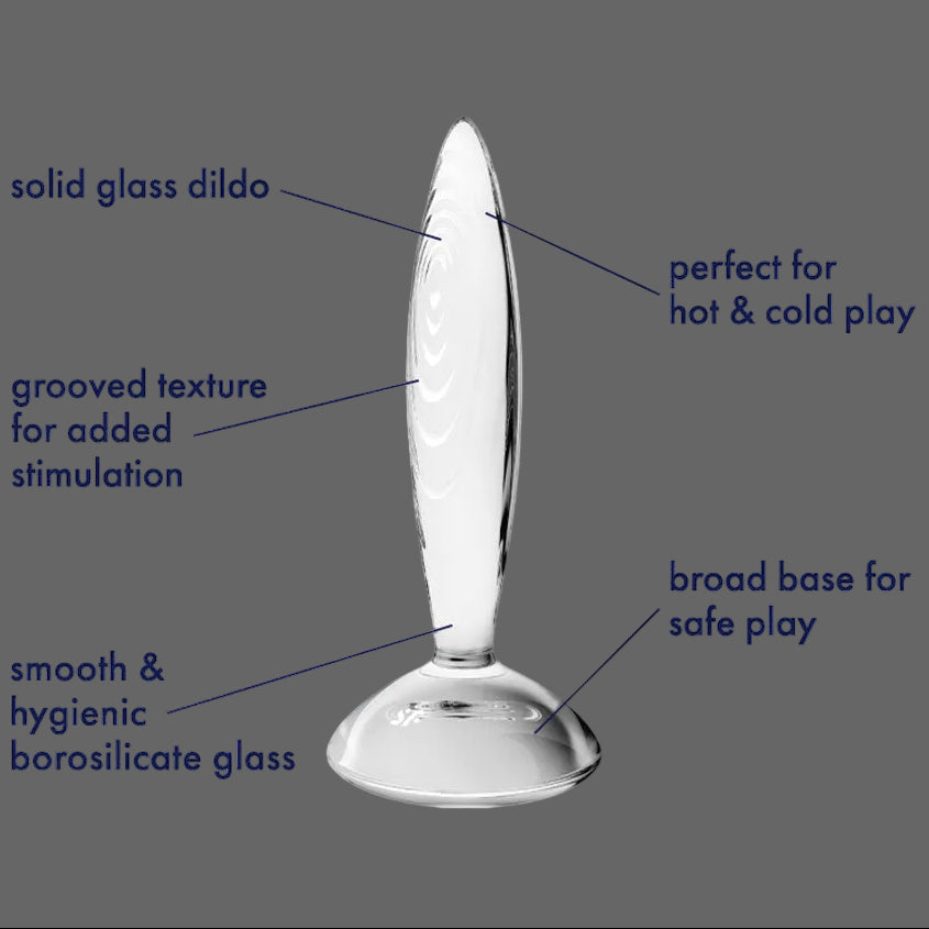 Satisfyer Sparkling Crystal Glass Butt Plug