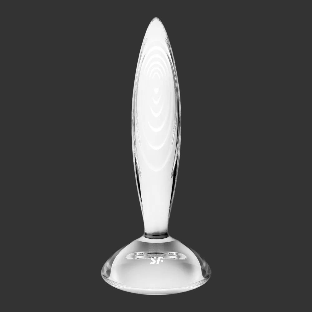 Satisfyer Sparkling Crystal Glass Butt Plug