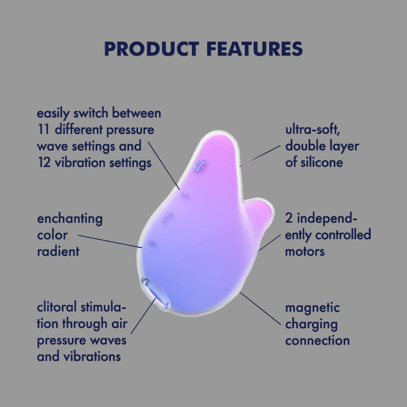 Satisfyer Mermaid Vibes Air Pulse Stim