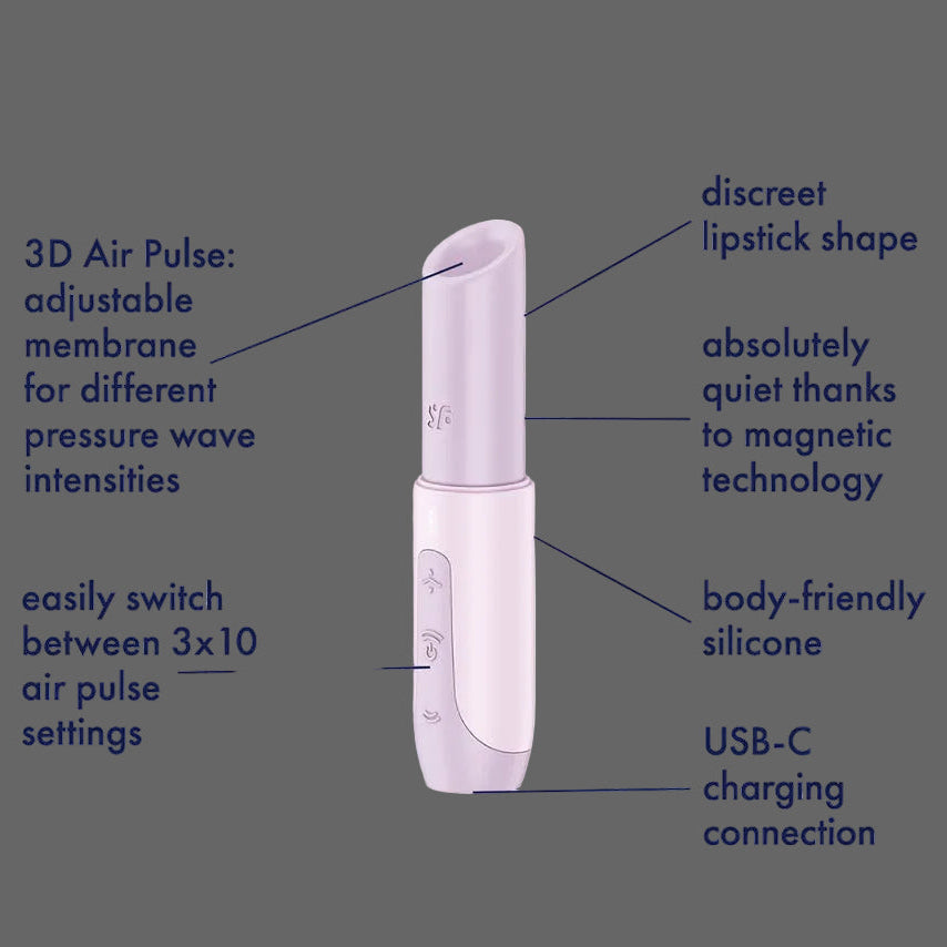 Satisfyer Secret Kiss Air Pulse Stim