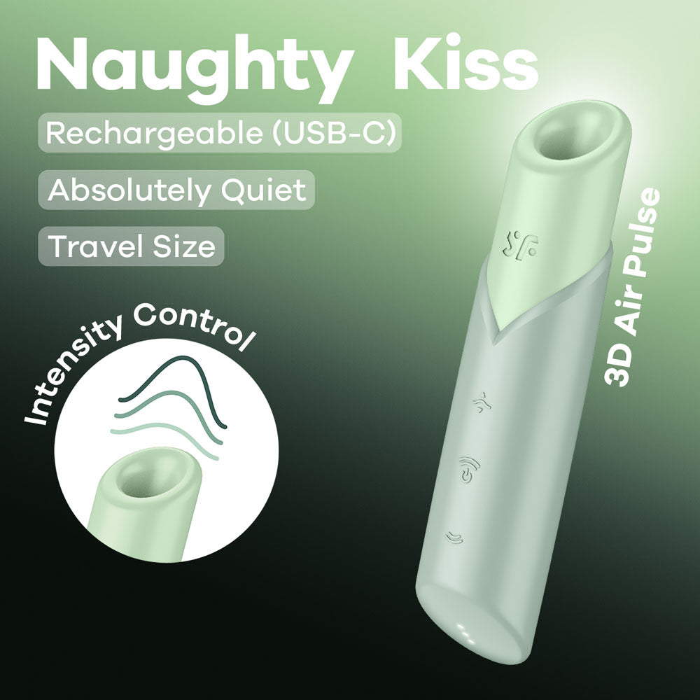 Satisfyer Naughty Kiss Air Pulse Stimulator