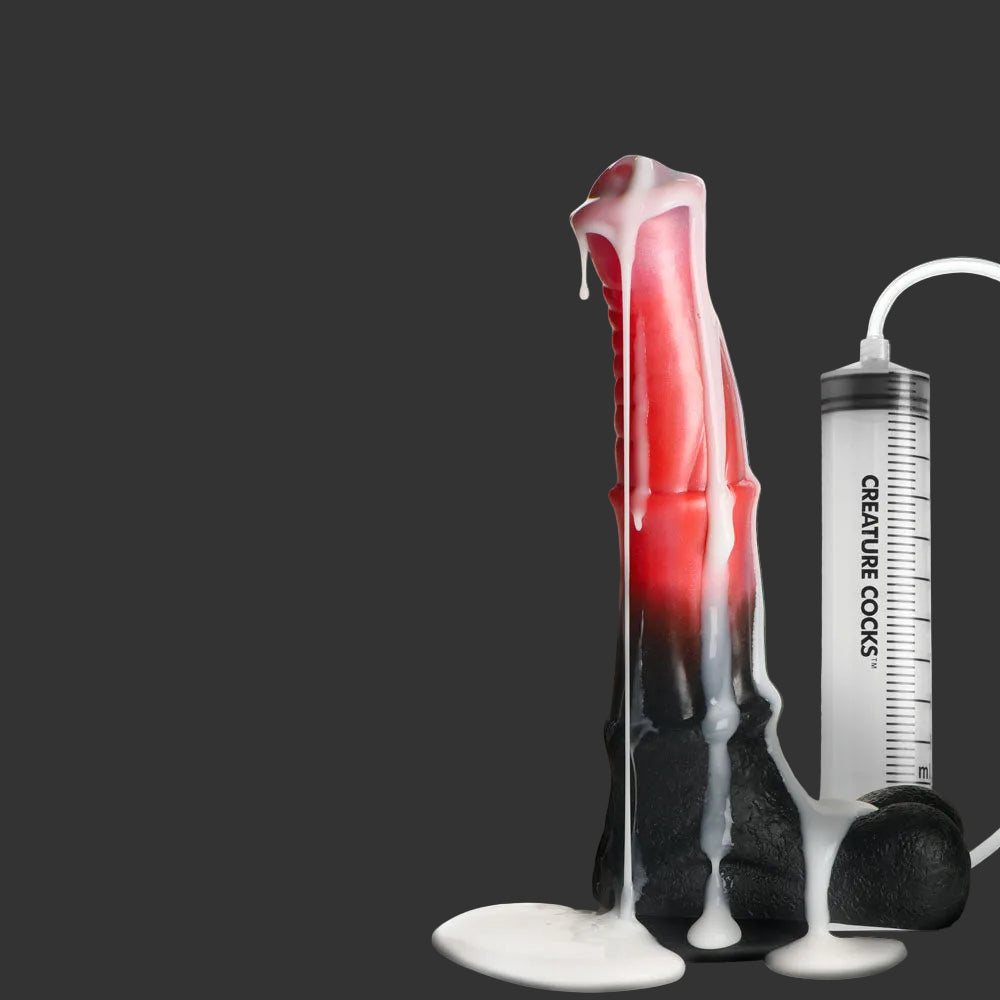 Creature Cocks Centaur Explosion Squirting Fantasy Dildo 24.5cm
