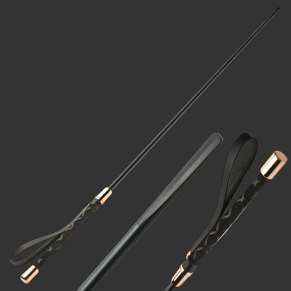 Master Series Sinful Impact Cane with gold accents.