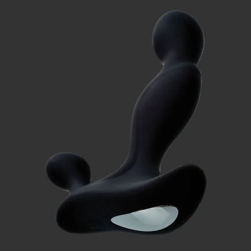 Adam & Eve Adam's Vibrating Triple Probe - Black USB Rechargeable Prostate Massager