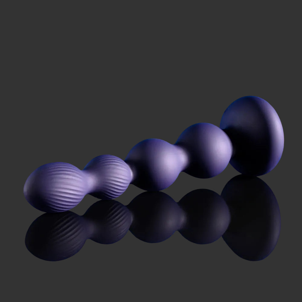 Evolved PLEASURE ORBIT Twirling & Vibrating Anal Beads 