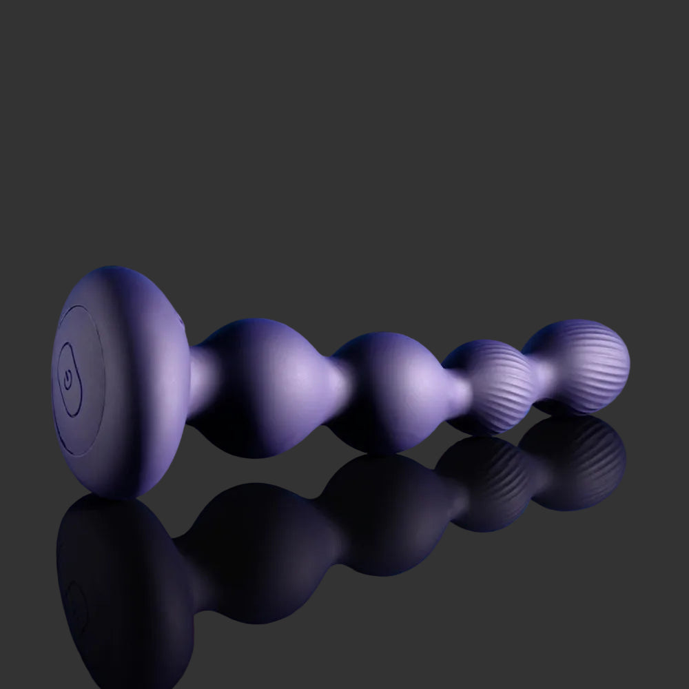 Evolved PLEASURE ORBIT Twirling & Vibrating Anal Beads 
