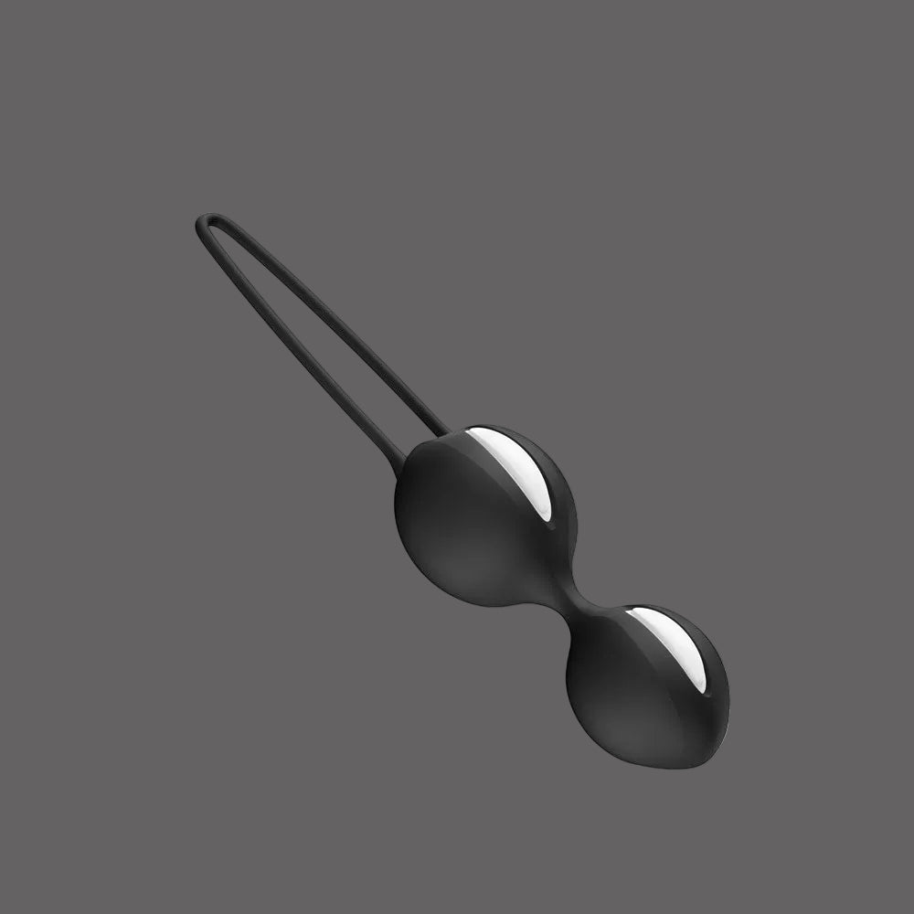 Fun Factory SMARTBALLS DUO Black Weighted Kegel Balls