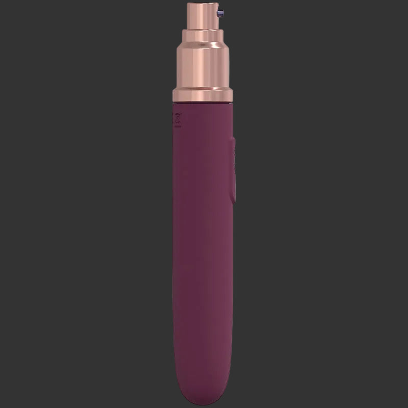 Purple handheld "Traveler " Vib with rose gold.