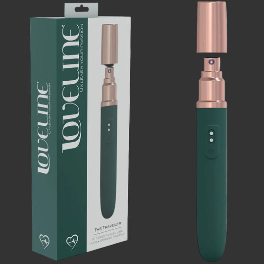 Green and rose gold device 'LOVEUNE' 