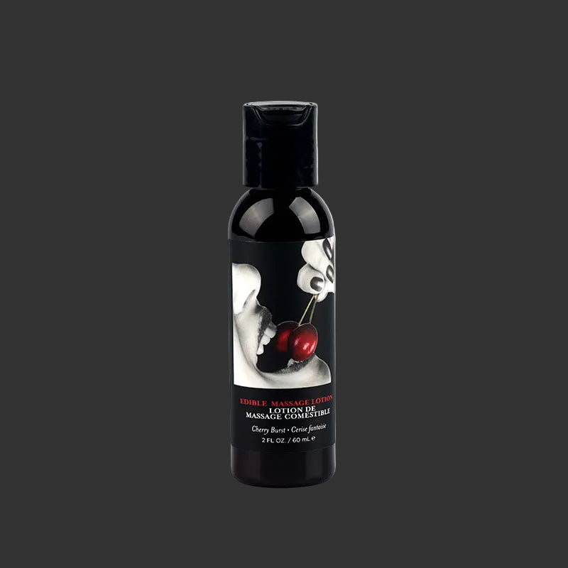 edible massage lotion 60ml cherry flavoured