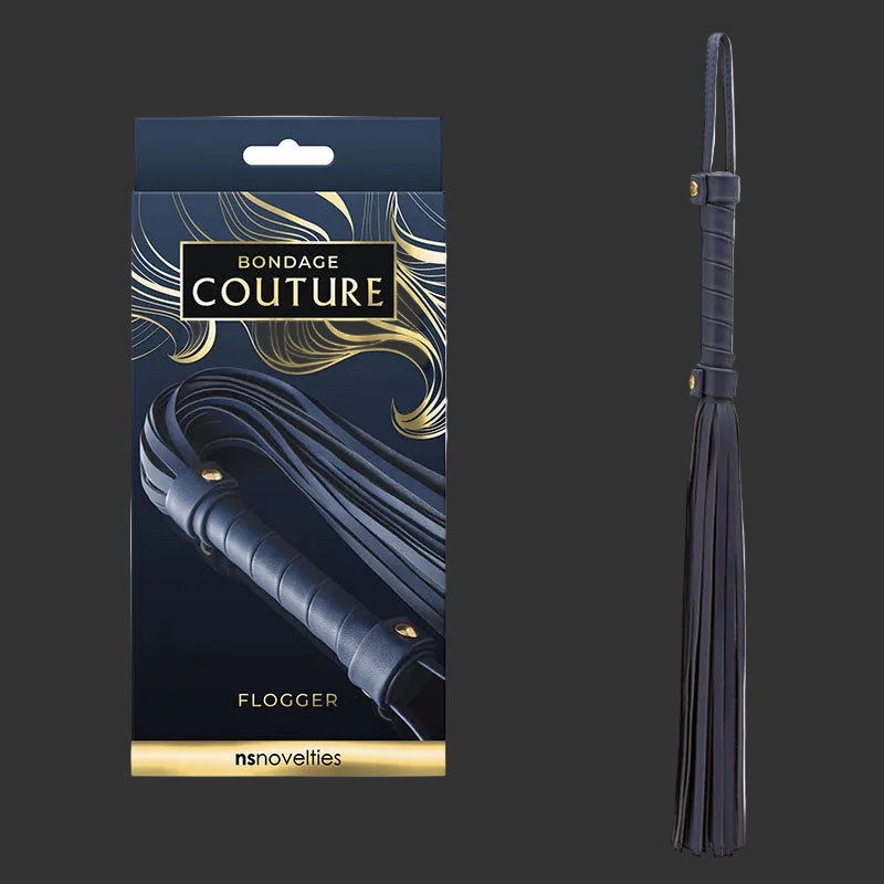 Bondage Couture Flogger blue