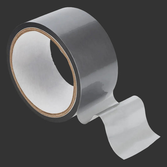OUCH! PVC Non-Stick Tape Silver Bondage Tape - 20m
