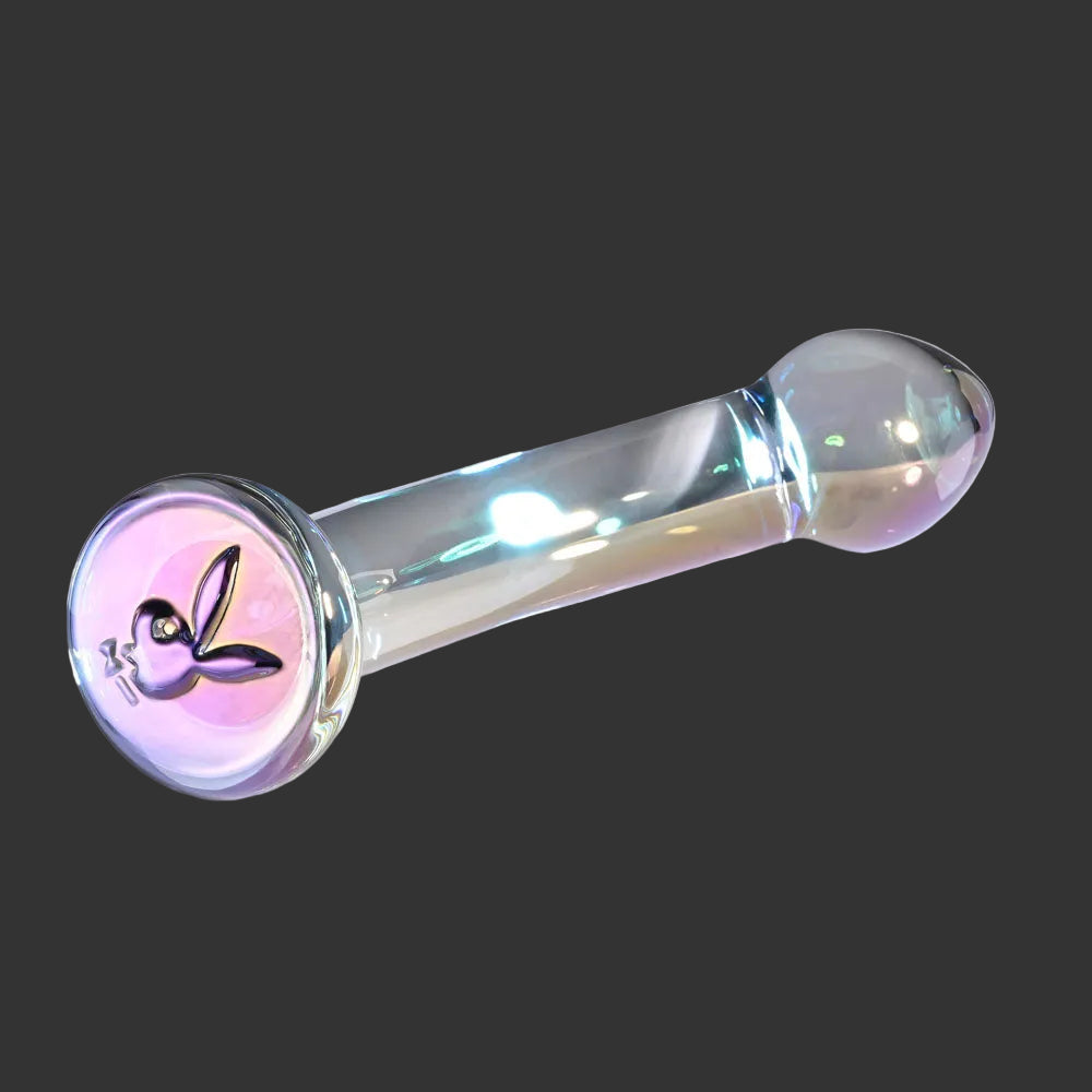 Playboy Pleasure JEWELS KING Glass Dildo 16.3cm