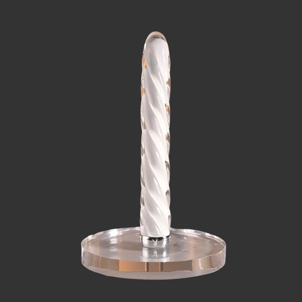 Playboy Pleasure IN A TWIST Glass Vib
