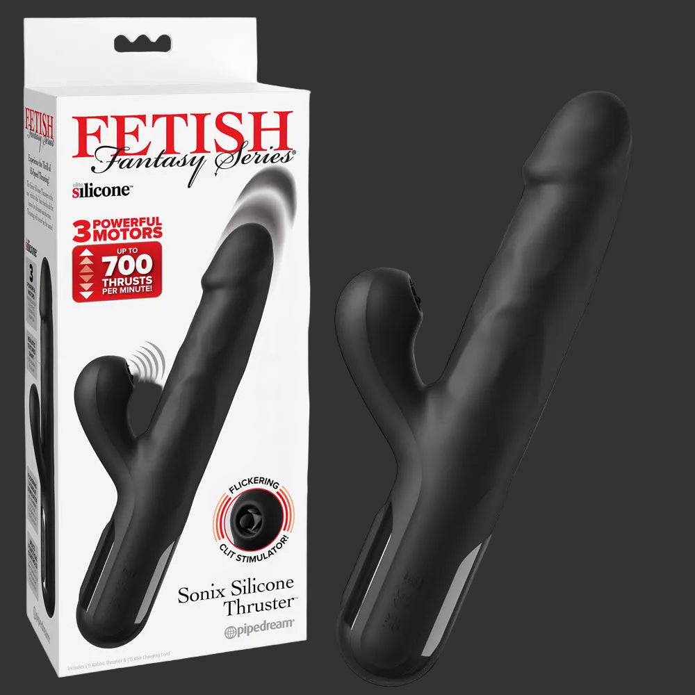 Black silicone thruster 