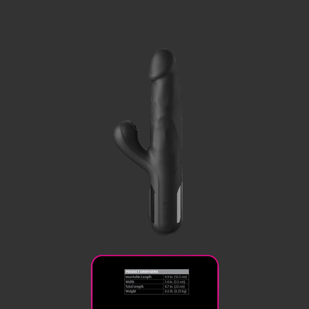 Black Silicone Thruster 