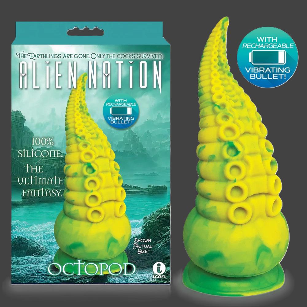 Alien Nation Octopod Vibrating Fantasy Dong